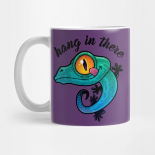 Hang In There Colorful Gecko Mug